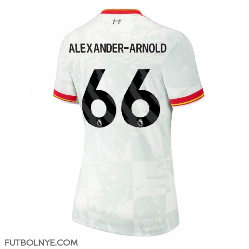 Camiseta Liverpool Alexander-Arnold #66 Tercera Equipación para mujer 2024-25 manga corta